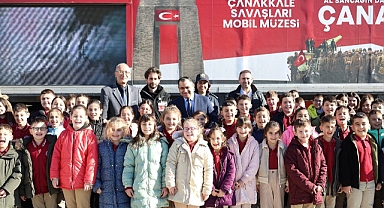 Vize’de Çanakkale Savaşları Mobil Müzesi’ne Büyük İlgi