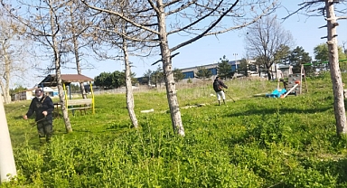 Alpullu’da Yeşil Alanlara Bahar Dokunuşu