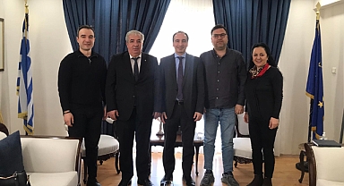 Babaeski Ticaret Borsası'ndan Yunanistan Edirne Konsolosu'na Ziyaret