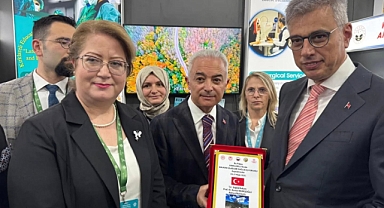 Balkan Sağlık Forumu'nda Kırklareli'ne Gümüş Sponsorluk Plaketi