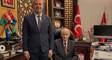 Başkan Derya Bulut'tan Genel Başkan Bahçeli'ye Ziyaret