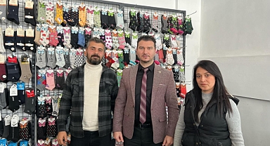 Başkan Fırat Yayla’dan Hisar Put-On Çorap Atölyesi’ne Ziyaret