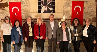 Başkan Ilık Türk Anneler Derneği’ni Konuk Etti