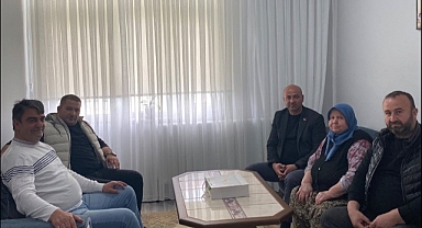 Başkan Ufuk İn'den Şehit Annesine Anlamlı Ziyaret