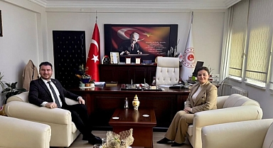 Başkan Yayla'dan İl Müdürü Özdemir'e Ziyaret