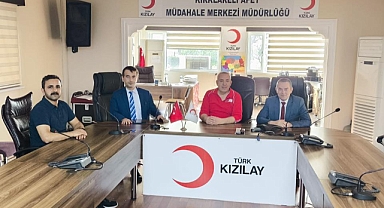 Bilgin Özbaş, Kızılay Afet Merkezi Ekipleriyle Bir Araya Geldi