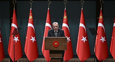 CUMHURBAŞKANI ERDOĞAN'DAN 