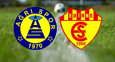 Edirnespor, Sezonun Son Haftasında Kolibri Ağrı 1970 Spor Deplasmanında