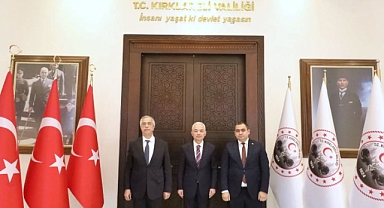 Eski Rektör Şengörür’den Vali Turan’a Veda Ziyareti 