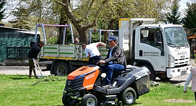 Gündüz Onat Festival Alanı’nda Çevre Düzenleme Çalışmaları Sürüyor