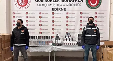 Kapıkule'deki TIR'da 463 kilo kimyasal madde ele geçirildi