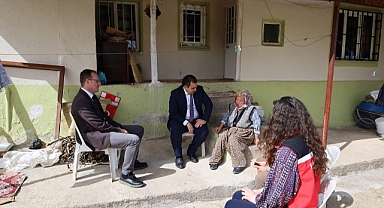 Kaymakam Balaban Aile Ziyaretlerine Devam Ediyor