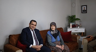 Kaymakam Balaban'dan Şehit Ailesine Anlamlı Ziyaret