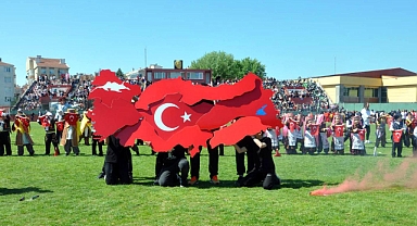 Lüleburgaz'da 23 Nisan coşkuyla kutlandı