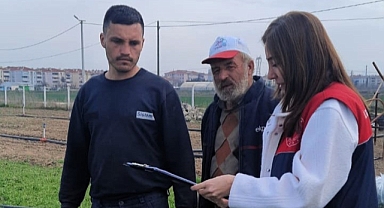 Lüleburgaz’da Ispanak Tarlalarında Yabancı Otla Mücadele