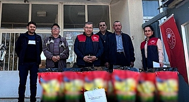 Pehlivanköy’de Sorgum Sudan Otu Üretimi İçin Tohum Dağıtımı Yapıldı