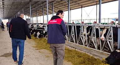 Pınarhisar’da Büyükbaş Hayvancılık İşletmesine Teknik Ziyaret