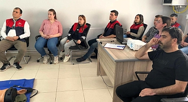 Pınarhisar’da Tarım Personeline Temel İlkyardım Eğitimi Verildi