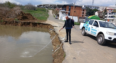 Süleymanpaşa Belediyesi Larva ve Uçkun Mücadelesini Sürdürüyor