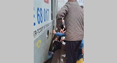 Tekirdağ’da tren ile peron arasına sıkışan kadın yaralandı