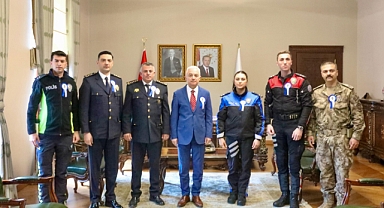 Vali Turan, Emniyet Teşkilatı’nı Makamında Ağırladı