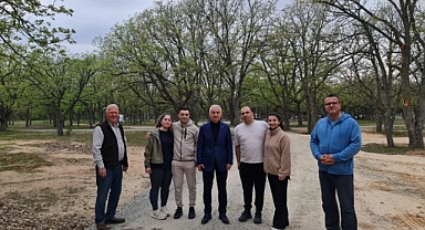 Vali Turan, Kavaklı Meşe Korusu Tabiat Parkı'nı Ziyaret Etti