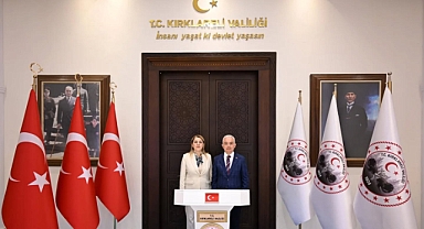 Vali Turan, Rektör Rengin Ak’ı Makamında Ağırladı