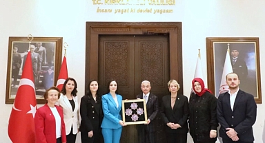 Vali Uğur Turan’a Ziyaretler Sürüyor