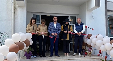 Babaeski'de Kadınlara Özel Sandık Kafe Hizmete Açıldı