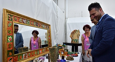 Babaeski Halk Eğitimi Merkezi’nde Yıl Sonu Sergisi Coşkusu