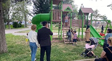 Babaeski’ye Yeni Oyun Parkı: Çocuklar İçin Eğlenceli Alanlar Genişliyor