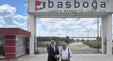 Başkan Fırat Yayla’dan Başboğa Fabrikası’na Ziyaret