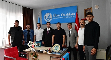 Başkan Fırat Yayla’dan Ülkü Ocakları Babaeski Teşkilatına Ziyaret