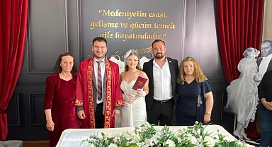 Başkan Fırat Yayla, Genç Çiftin Nikâhını Kıydı