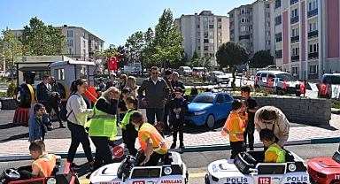 Başkan Nallar Trafik Park’ta Miniklerle Bir Araya Geldi