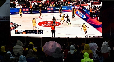 Çorlu`da Final Four Heyecanı Dev Ekranda Yaşandı