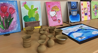 Cumhuriyet Ortaokulu‘nda Sanat ve Emek Bir Arada