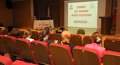 EDİRNE BELEDİYESİ’NDEN KADINLARA YÖNELİK İLK YARDIM SEMİNERİ