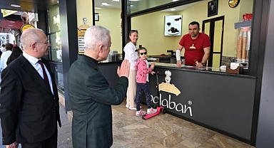 Fevzi Çakmak Bulvarı’nda Esnafa Moral Ziyareti