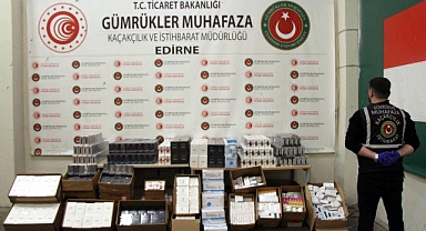 Kapıkule'deki TIR'da elektronik sigara ile ilaç ele geçirildi