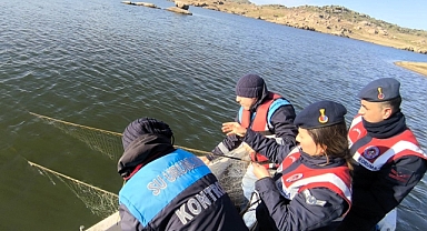 Kayalı Barajı’nda Kaçak Balık Avına Geçit Yok