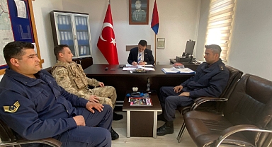 Kaymakam Neyfel Ören'den Jandarma Komando Bölüğüne Ziyaret