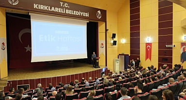 Kırklareli Belediyesi’nde Etik Farkındalık Eğitimi Düzenlendi
