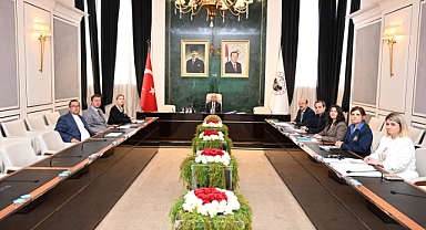 Kırklareli İl Encümeni Toplantısı Vali Uğur Turan Başkanlığında Yapıldı