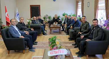 Kırklareli Ticaret Borsası'ndan KLÜ Rektörü Prof. Dr. Rengin Ak’a Hayırlı Olsun Ziyareti