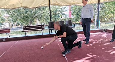 Lüleburgaz’da Kurumlararası Bocce Turnuvası Başladı
