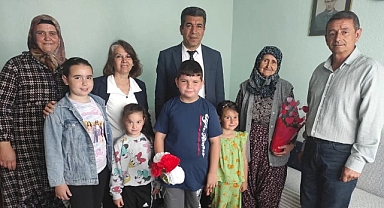 Pınarhisar’da Şehit Ailelerine Anlamlı Ziyaret