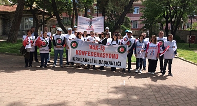 Şevket Dingiloğlu Parkı’nda 1 Mayıs Mesajı: HAK-İŞ Emekçiye Güvence Talep Etti