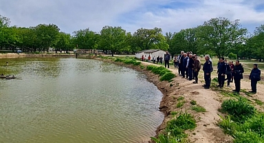 Vali Turan ve Başkan Bulut, Kavaklı Meşe Korusu’nda İncelemelerde Bulundu