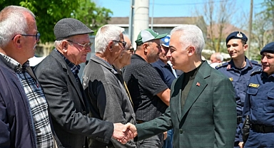 Vali Uğur Turan Arizbaba Köyü’nde Yağmur Duasına Katıldı